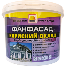 Краска фасадная 14кг, BUILDER ФАНФАСАД  (Билдер)